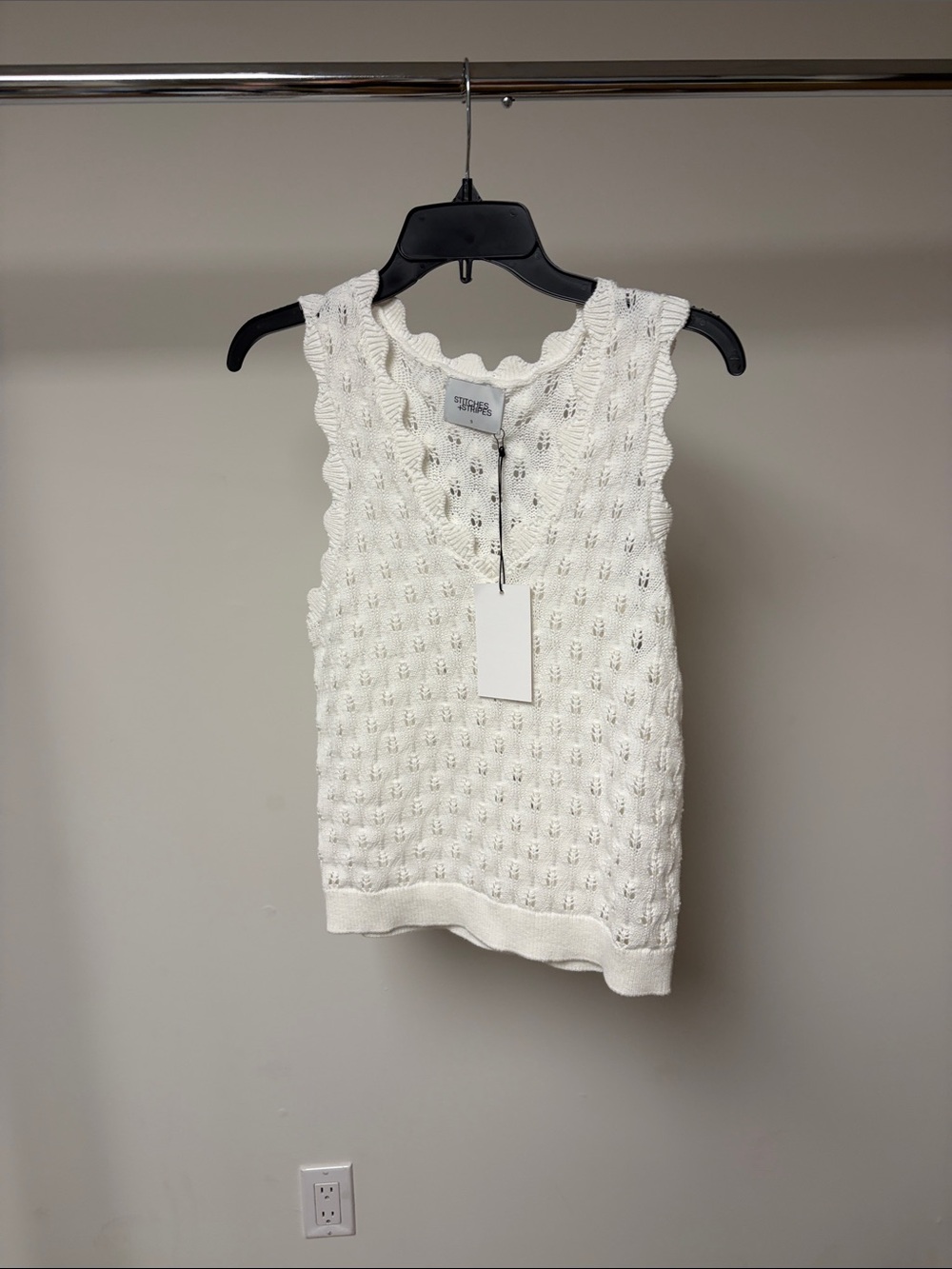 Stitches & Stripes Nina Tank white